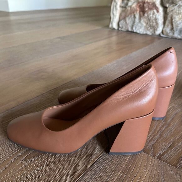 Gentle Souls Irie Block Heel In Pecan - Picture 9 of 15